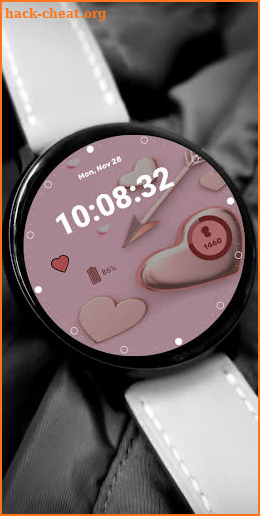 R-16 valentine watch face screenshot