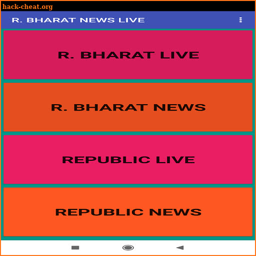 R. Bharat: Republic World News TV screenshot