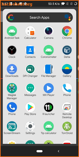 R Launcher for R 11.0 launcher, Android™ R (11) ✔ screenshot