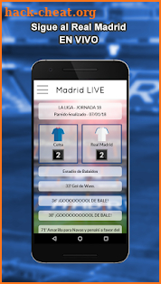 R Madrid LIVE - Goals and news for Real M. fans screenshot