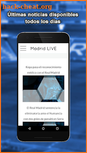 R Madrid LIVE - Goals and news for Real M. fans screenshot