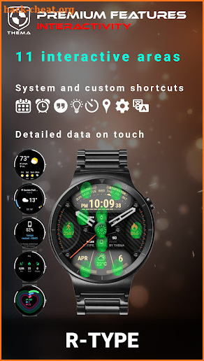 R-Type Watch Face screenshot