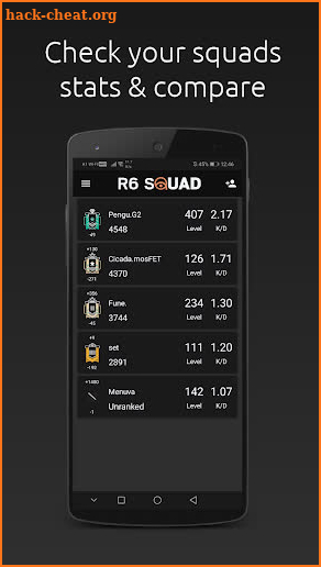 R6 Squad: Track your Squad screenshot