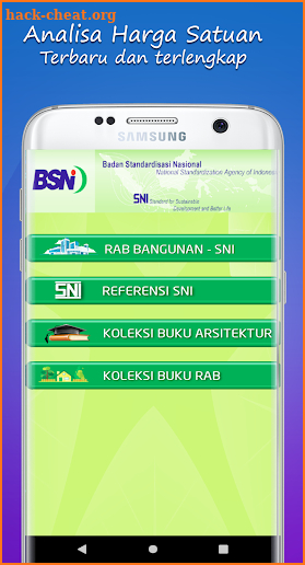 RAB Rumah & Renovasi - Sipil Kontruksi : SNI screenshot
