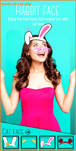 Rabbit face Photo screenshot