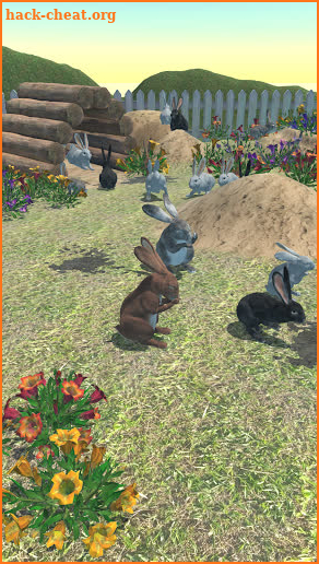 Rabbit Friends - caring games screenshot
