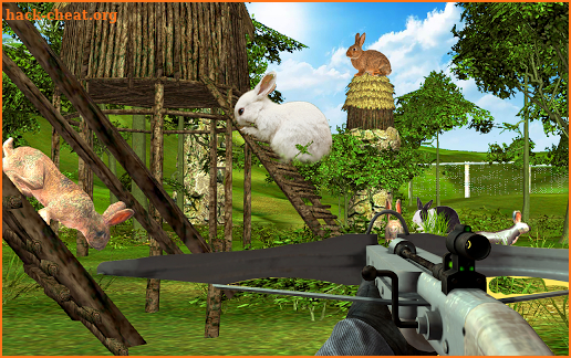 Rabbit Hunt : BowMaster Hunting Challenge Game screenshot