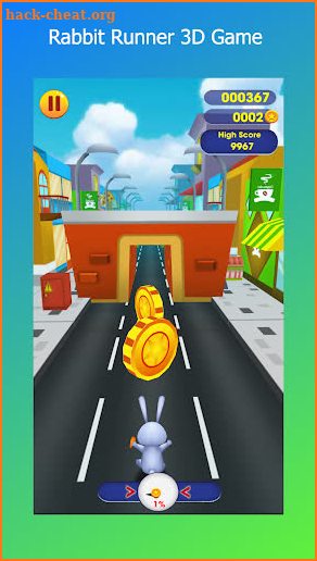 Rabbit Runner 3D - Endless Rabbit Run screenshot