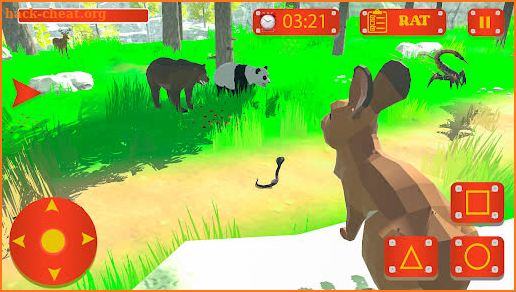 Rabbit Sim:Family Simulator 3D screenshot
