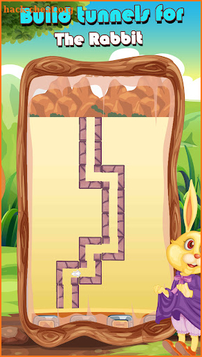 Rabbit Tunnel Puzzle game screenshot