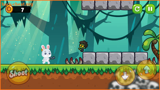 Rabbit vs zombies screenshot
