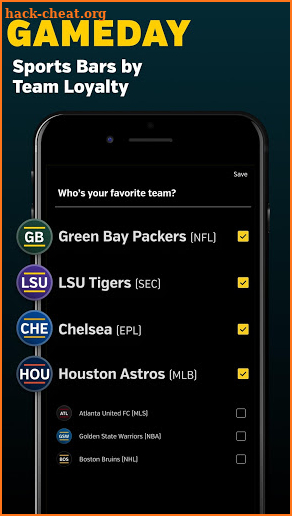 Rabble - Sports Bar Guide, Find Your Gameday screenshot
