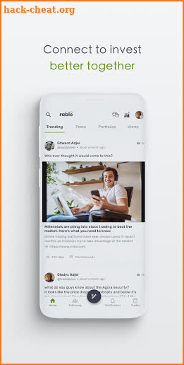 Rable: Social Investing & Portfolio Tracker screenshot
