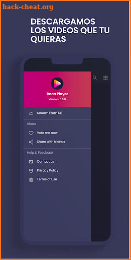 Raca Player : Con Chromecast screenshot