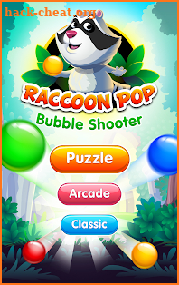 Raccoon Pop Blast screenshot