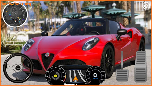 Race Car Games: Alfa Romeo 4C screenshot