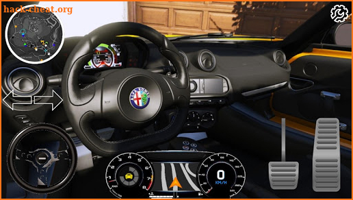 Race Car Games: Alfa Romeo 4C screenshot