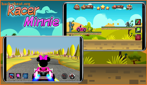Race Minnie RoadSter Mickey screenshot