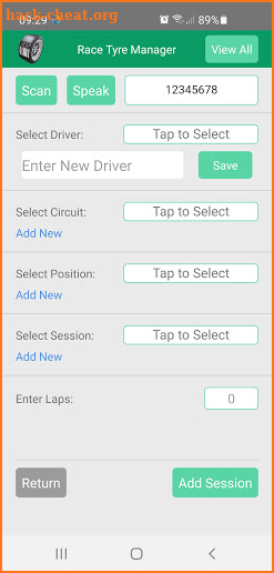 Race Tyre Manager screenshot