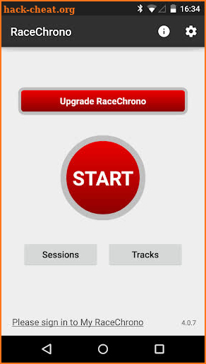 RaceChrono screenshot