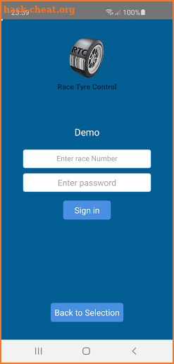 RaceTyreControl screenshot