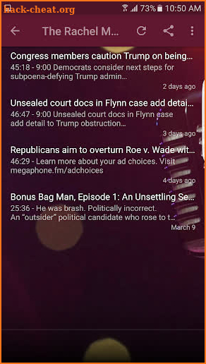Rachel Maddow Daily, MSNBC Update screenshot