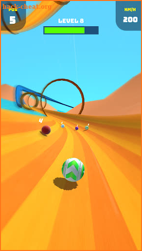 Racing Ball Master 3D screenshot
