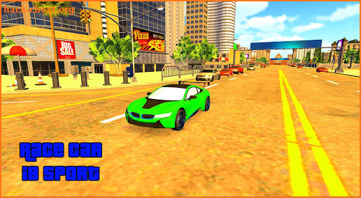 Racing Car Games i8 Sport BMW screenshot