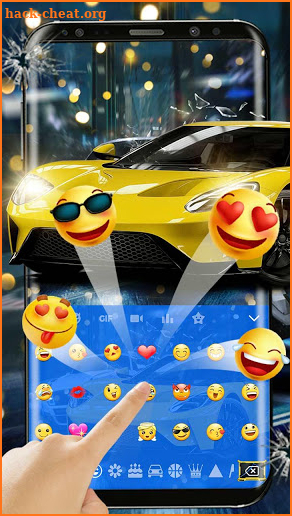 Racing Car Keyboard screenshot