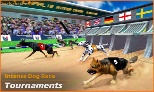 Racing Dog Simulator: Crazy Dog Racing Games screenshot