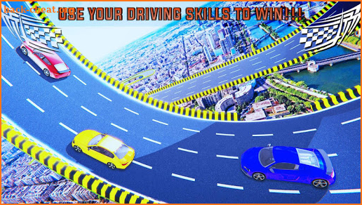 Racing Extreme Car Driving Stunts: Impossible Race screenshot