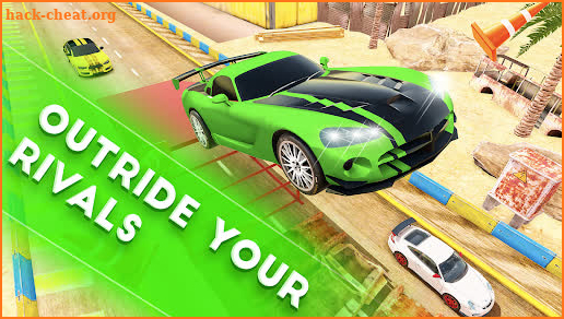 Racing games: car 3d screenshot