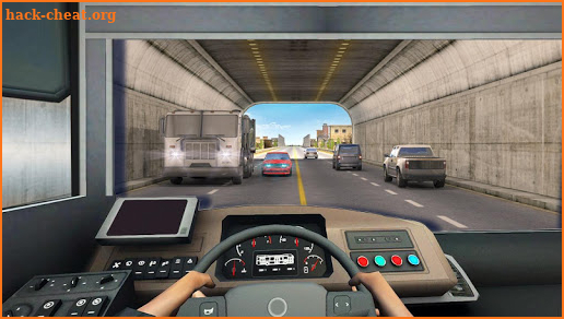 Racing in Bus screenshot