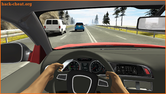 Racing in Car screenshot