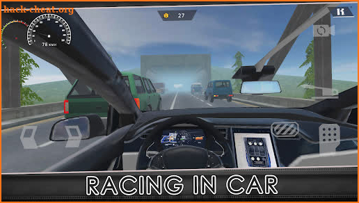 Racing in Car - Car Simulator screenshot