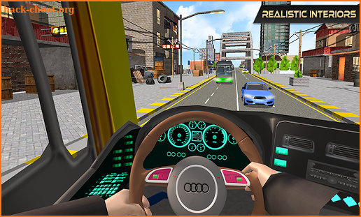 Racing in Coach - Bus Simulator screenshot