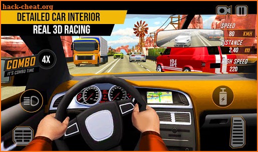 Racing in Highway Car 2018: City Traffic Top Racer screenshot