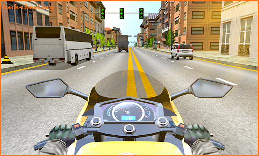Racing in Moto screenshot