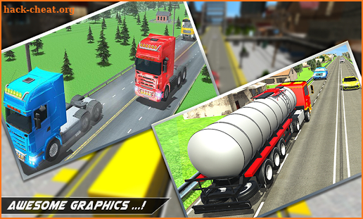 Racing In Truck screenshot