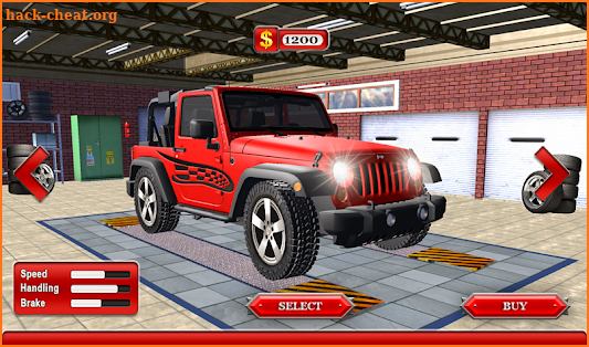 Racing Jeep Stunts On Impossible Tracks screenshot