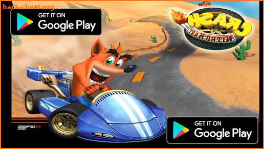 Racing Kart for Crash! Game Bandicoot Free screenshot