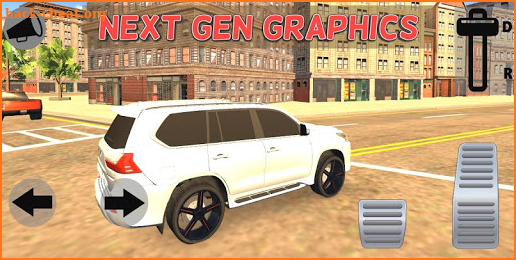 Racing Lexus LX570 SUV Drive Simulator screenshot