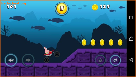 Racing Mania - Patrick VS Spongbob screenshot