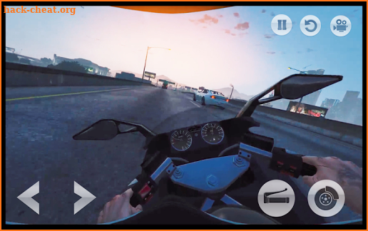 Racing Moto : Speed City Highway Bike Racing 3D screenshot