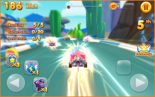 Racing Pink Panther screenshot
