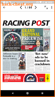 Racing Post Digital Newspaper screenshot