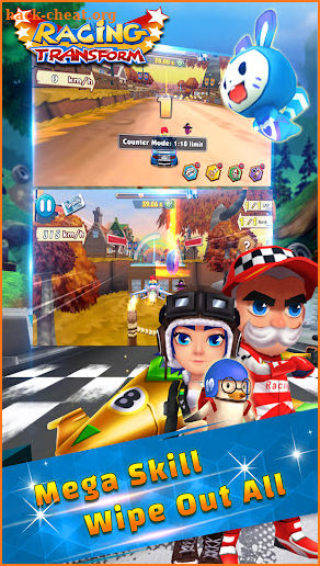 Racing Transform - Sky Race screenshot