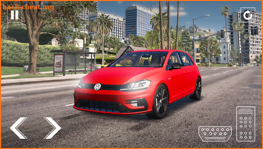 Racing Volkswagen Golf R Ride screenshot