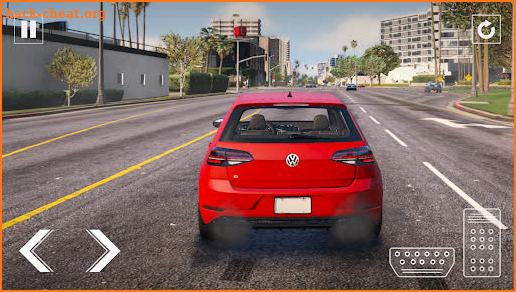Racing Volkswagen Golf R Ride screenshot