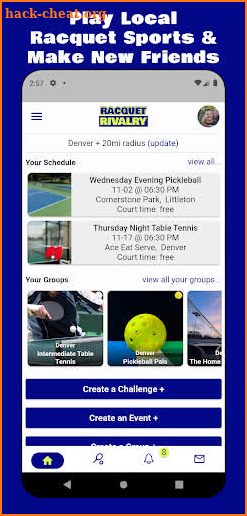 Racquet Rivalry: Tennis & More screenshot